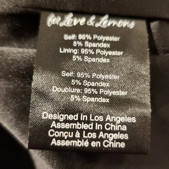 2/$50 For Love & Lemons Jolie Puff Sleeve Mini Dress Size XS – Feminine & Chic - Picture 6 of 8